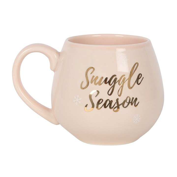 Snuggle Season Ceramic Mug - Rose Gold