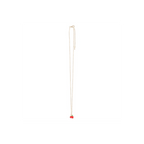 Best Teacher Apple Necklace on Greeting Card