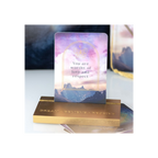 Ethereal Affirmation Cards with Wooden Stand