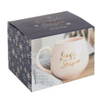 Snuggle Season Ceramic Mug - Rose Gold