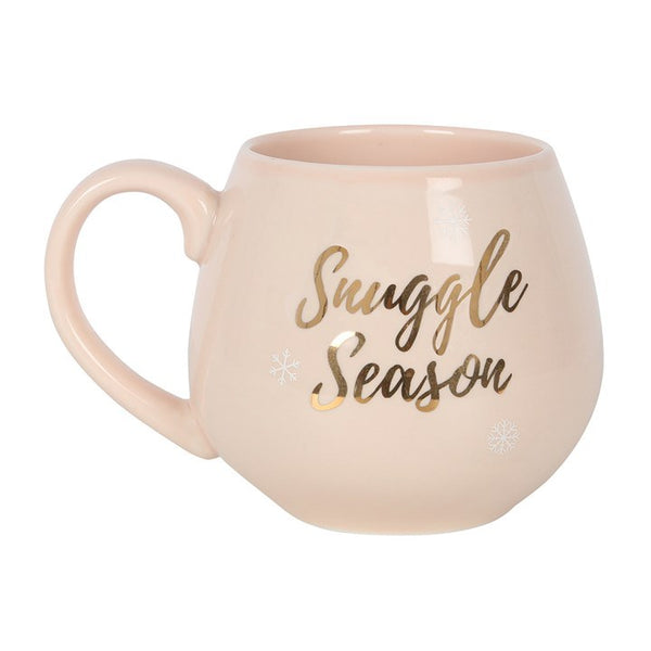 Snuggle Season Ceramic Mug - Rose Gold