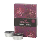 Dark Romance Opium Scented Tealight Candles Set of 6