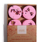 Zen Shower Steamers Love Potion Wellness Gift Set
