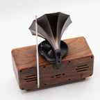 Retro Mini Double Gramophone Bluetooth Speaker
