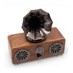 Retro Mini Double Gramophone Bluetooth Speaker