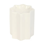 White Star Oil Burner - Ceramic Star Cut Design