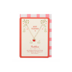 Best Teacher Apple Necklace on Greeting Card