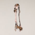 PAW - S (4-8Kg) Dog Step-in Guardian Harness with Reflective Mesh - Soft Pink - Rose Quartz Charm