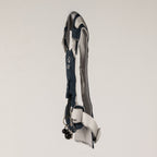 PAW - S (4-8Kg) Dog Step-in Guardian Harness with Reflective Mesh - Rock Grey - Black Obsidian Charm
